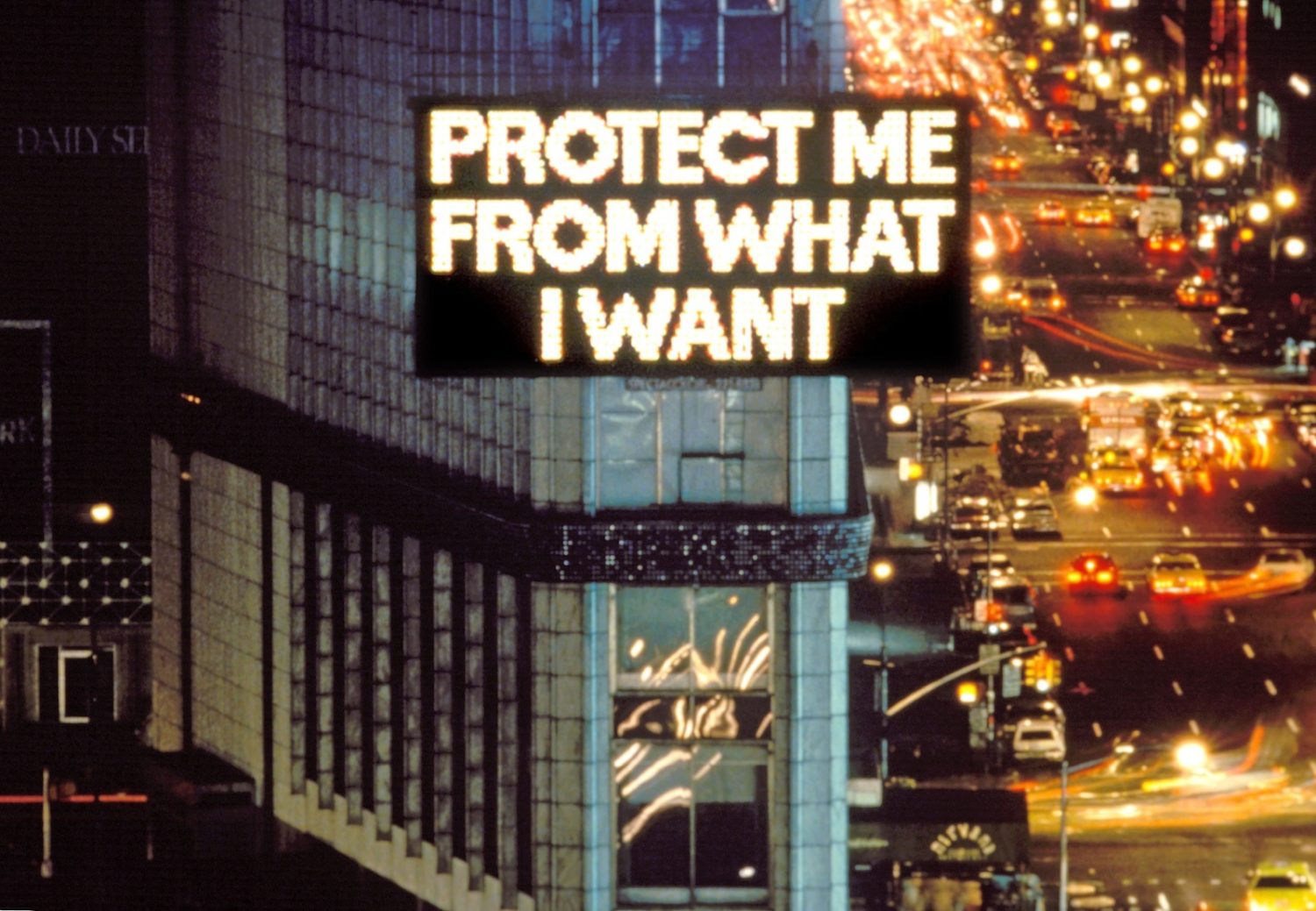 HOLZER Jenny Protect me from what i want